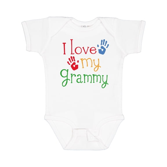 Inktastic I Love My Grammy Boys or Girls Baby Bodysuit