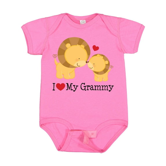 Inktastic I Love My Grammy Boys or Girls Baby Bodysuit