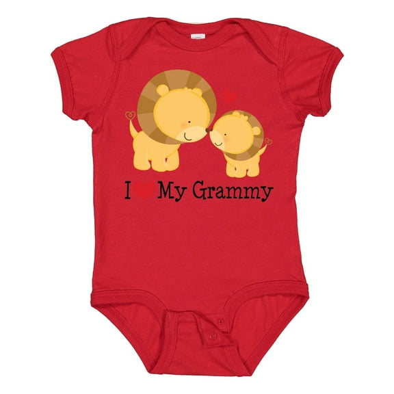 Inktastic I Love My Grammy Boys or Girls Baby Bodysuit