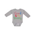 thumbnail image 1 of Inktastic I Love My Grammy Boys or Girls Long Sleeve Baby Bodysuit, 1 of 5