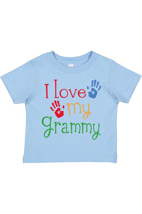 I Love My Grammy Boys or Girls Toddler T-Shirt