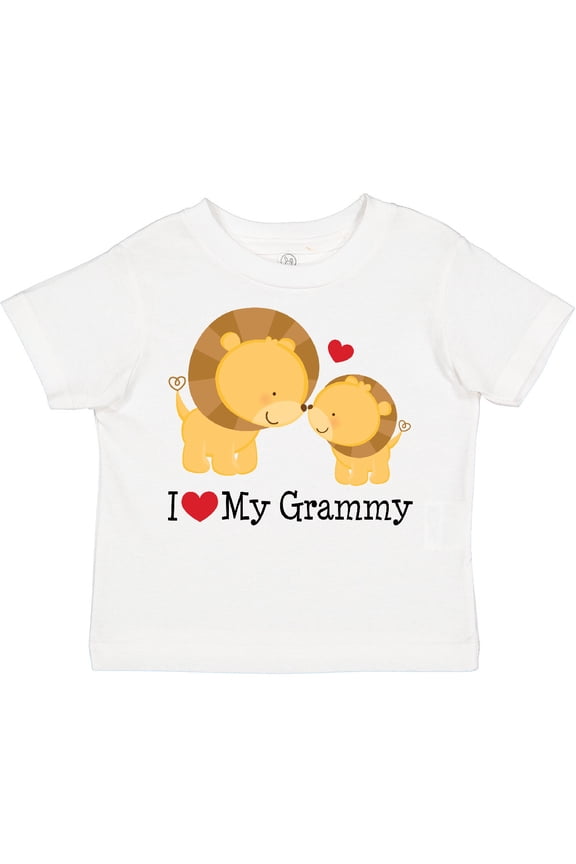 I Love My Grammy Boys or Girls Toddler T-Shirt