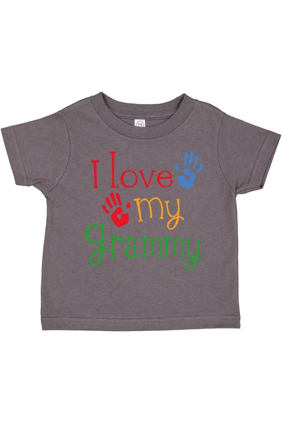 I Love My Grammy Boys or Girls Toddler T-Shirt