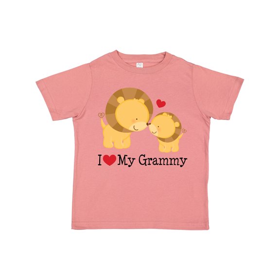 Inktastic I Love My Grammy Boys or Girls Toddler T-Shirt