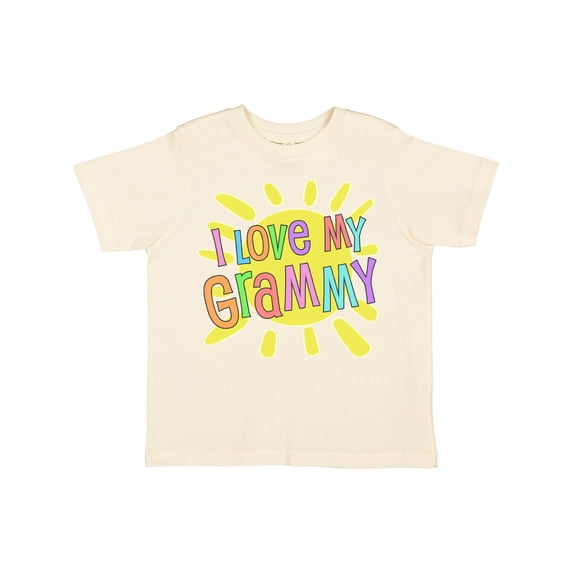 Inktastic I Love My Grammy- Sun and Rainbow Letters Boys or Girls Toddler T-Shirt