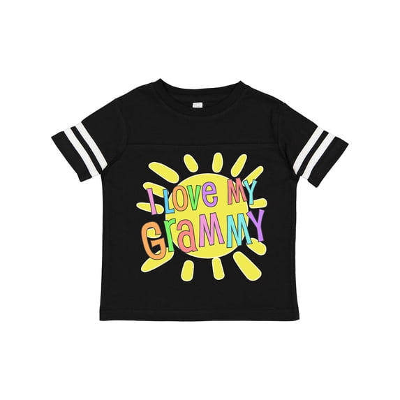 Inktastic I Love My Grammy- Sun and Rainbow Letters Boys or Girls Toddler T-Shirt