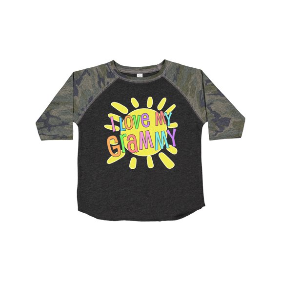 Inktastic I Love My Grammy- Sun and Rainbow Letters Boys or Girls Toddler T-Shirt