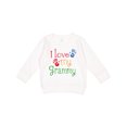 thumbnail image 1 of Inktastic I Love My Grammy Toddler Sweatshirt, 1 of 4