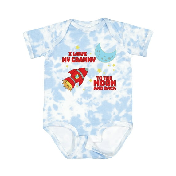 Inktastic I Love My Grammy to the Moon and Back Boys or Girls Baby Bodysuit