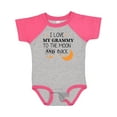 thumbnail image 1 of Inktastic I Love My Grammy to the Moon and Back Boys or Girls Baby Bodysuit, 1 of 5