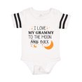 thumbnail image 1 of Inktastic I Love My Grammy to the Moon and Back Gift Baby Boy or Baby Girl Bodysuit, 1 of 4