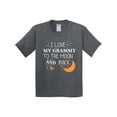 thumbnail image 1 of Inktastic I Love My Grammy to the Moon and Back Youth T-Shirt, 1 of 5