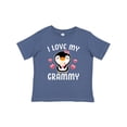 thumbnail image 1 of Inktastic I Love My Grammy with Cute Penguin and Hearts Girls Baby T-Shirt, 1 of 5
