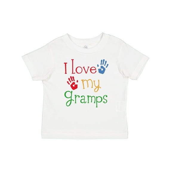 Inktastic I Love My Gramps Cute Grandkids Boys or Girls Baby T-Shirt