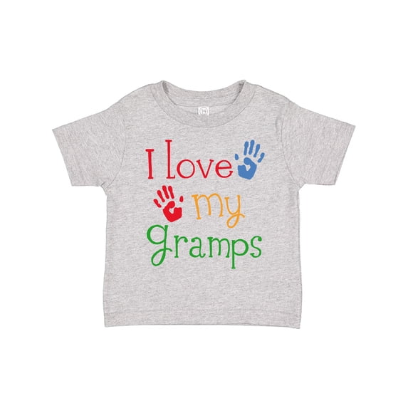 Inktastic I Love My Gramps Cute Grandkids Boys or Girls Toddler T-Shirt