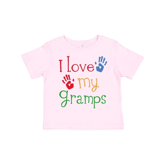 Inktastic I Love My Gramps Cute Grandkids Boys or Girls Toddler T-Shirt