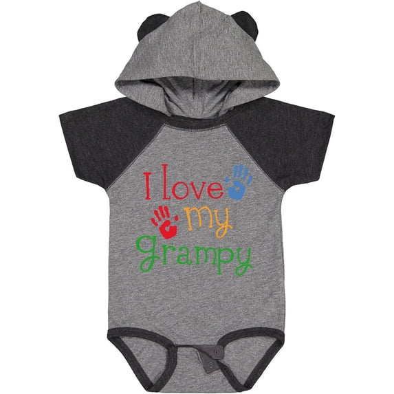 Inktastic I Love My Grampy Grandchild Boys or Girls Baby Bodysuit