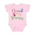 thumbnail image 1 of Inktastic I Love My Grampy Grandchild Boys or Girls Baby Bodysuit, 1 of 5