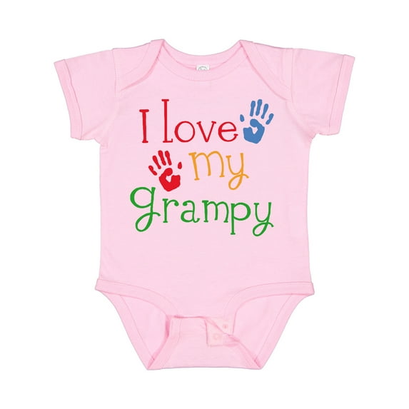 Inktastic I Love My Grampy Grandchild Boys or Girls Baby Bodysuit