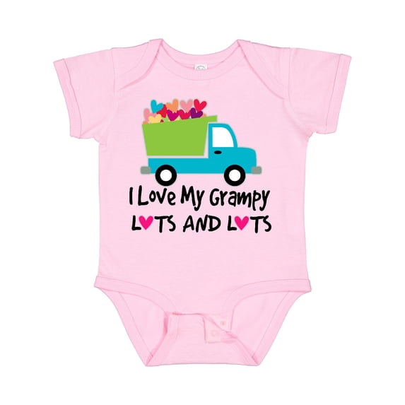 Inktastic I Love My Grampy Grandchild Boys or Girls Baby Bodysuit