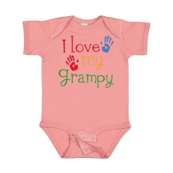 Inktastic I Love My Grampy Grandchild Boys or Girls Baby Bodysuit