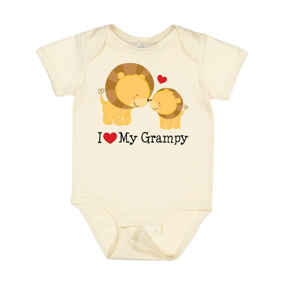Inktastic I Love My Grampy Grandkids Boys or Girls Baby Bodysuit