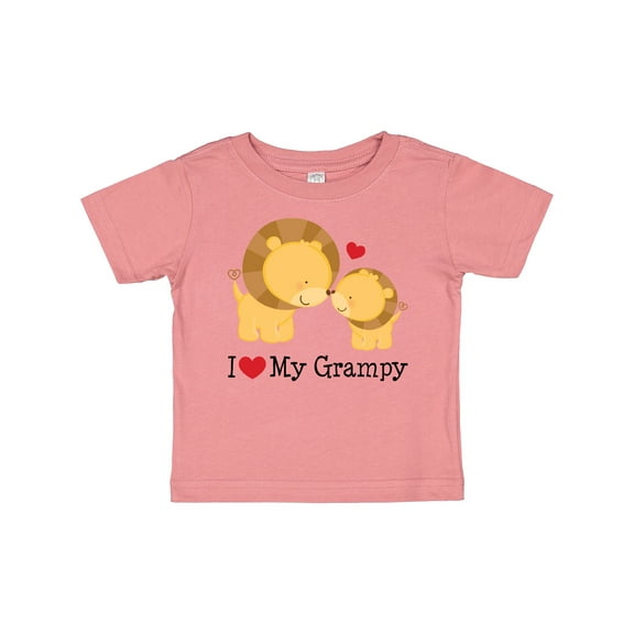 Inktastic I Love My Grampy grandkids Boys or Girls Baby T-Shirt