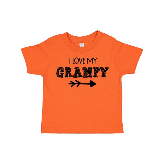 Inktastic I Love My Grampy with Arrow Boys or Girls Toddler T-Shirt
