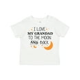 thumbnail image 1 of Inktastic I Love My Grandad To The Moon and Back Boys or Girls Toddler T-Shirt, 1 of 5