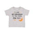 thumbnail image 1 of Inktastic I Love My Grandad To The Moon and Back Boys or Girls Toddler T-Shirt, 1 of 5