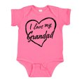 thumbnail image 1 of Inktastic I Love My Grandad in Black Chalk Heart Boys or Girls Baby Bodysuit, 1 of 5