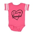 thumbnail image 1 of Inktastic I Love My Grandad in Black Chalk Heart Boys or Girls Baby Bodysuit, 1 of 5