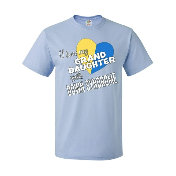 Inktastic I Love My Granddaughter with Down Syndrome T-Shirt