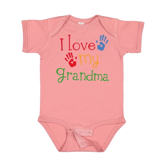 Inktastic I Love My Grandma Boys or Girls Baby Bodysuit