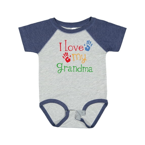 Inktastic I Love My Grandma Boys or Girls Baby Bodysuit