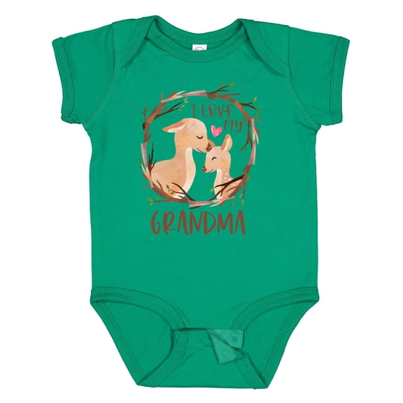 Inktastic I Love My Grandma Boys or Girls Baby Bodysuit