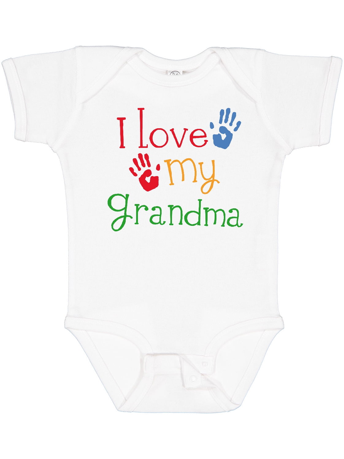 Inktastic I Love My Grandma Boys or Girls Baby Bodysuit