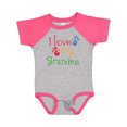 thumbnail image 1 of Inktastic I Love My Grandma Boys or Girls Baby Bodysuit, 1 of 5