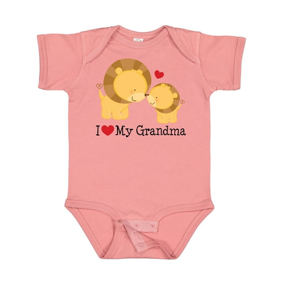 Inktastic I Love My Grandma Boys or Girls Baby Bodysuit