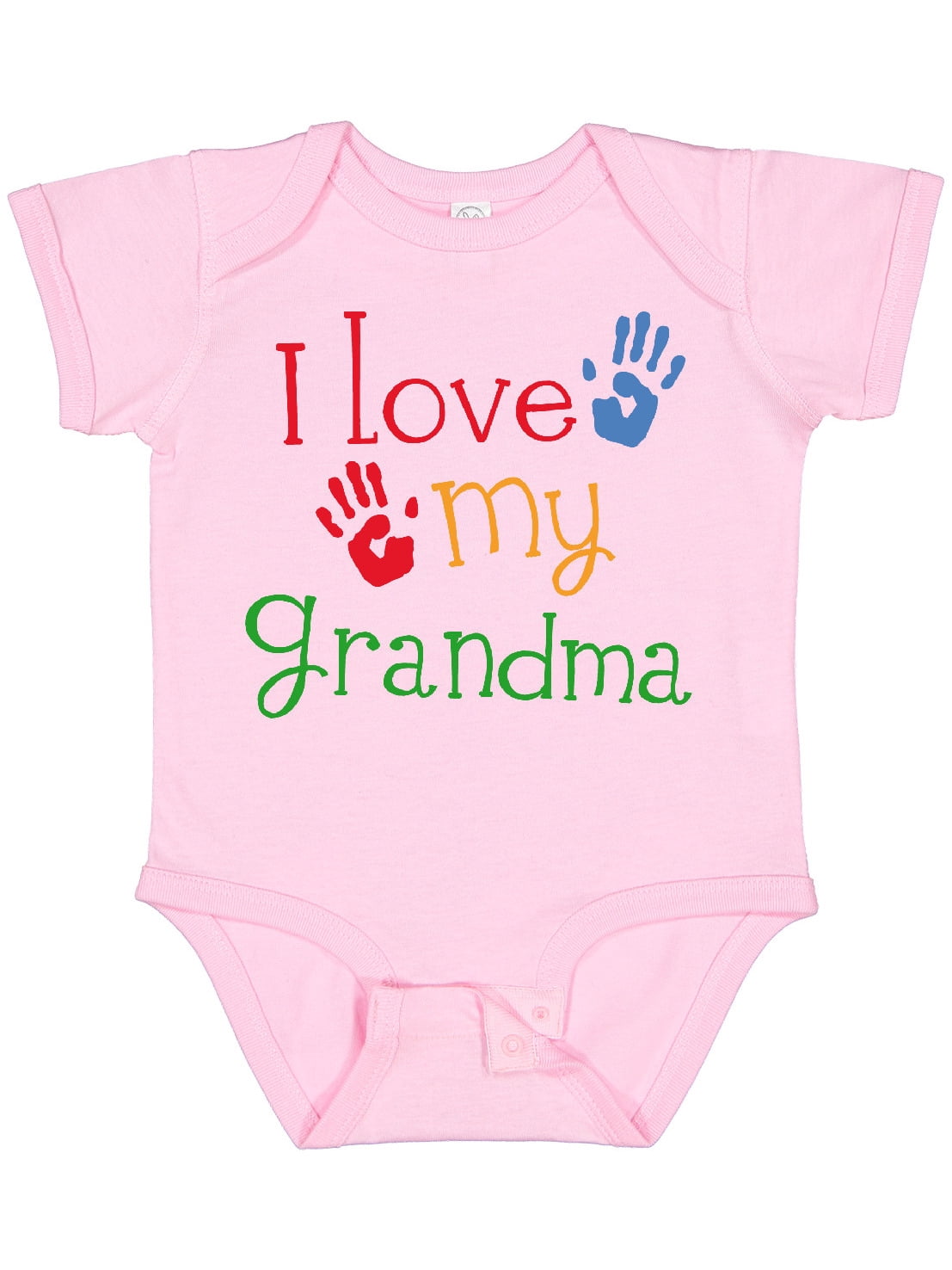Inktastic I Love My Grandma Boys or Girls Baby Bodysuit