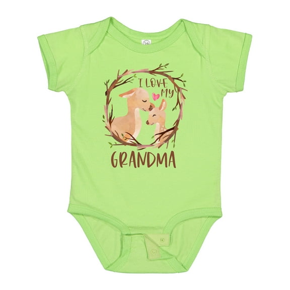 Inktastic I Love My Grandma Boys or Girls Baby Bodysuit