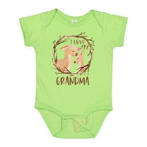 Inktastic I Love My Grandma Boys or Girls Baby Bodysuit