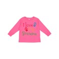 thumbnail image 1 of Inktastic I Love My Grandma Boys or Girls Long Sleeve Toddler T-Shirt, 1 of 5