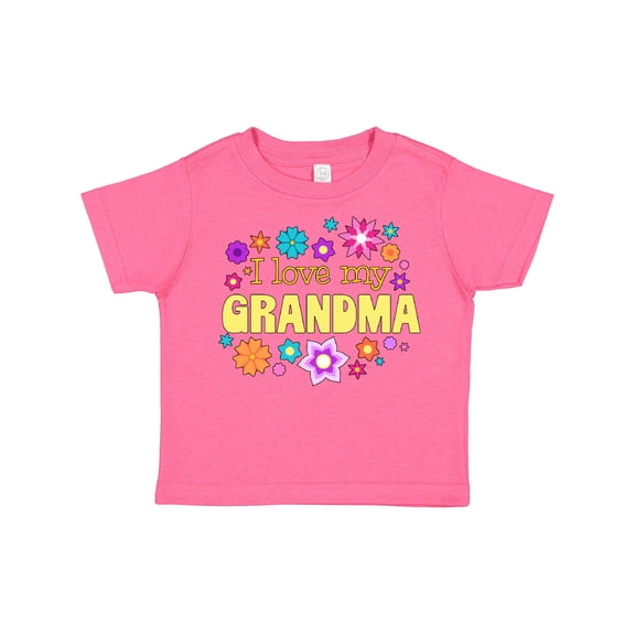 Inktastic I Love My Grandma Boys or Girls Toddler T-Shirt