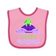 thumbnail image 1 of Inktastic I Love My Grandma Cute Turtle Family Boys or Girls Baby Bib, 1 of 4