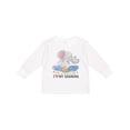 thumbnail image 1 of Inktastic I Love My Grandma Elephant Family Boys or Girls Long Sleeve Toddler T-Shirt, 1 of 5