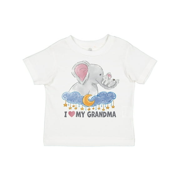Inktastic I Love My Grandma Elephant Family Boys or Girls Toddler T-Shirt
