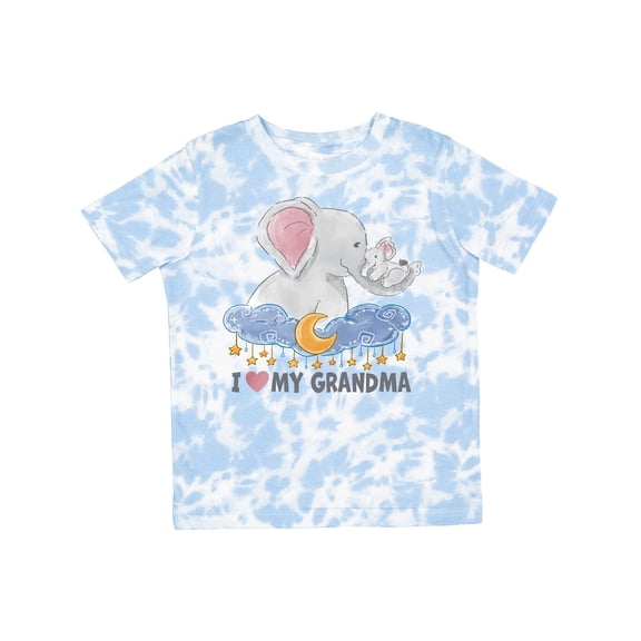 Inktastic I Love My Grandma Elephant Family Boys or Girls Toddler T-Shirt