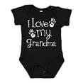 thumbnail image 1 of Inktastic I Love My Grandma Grandchild Boys or Girls Baby Bodysuit, 1 of 5