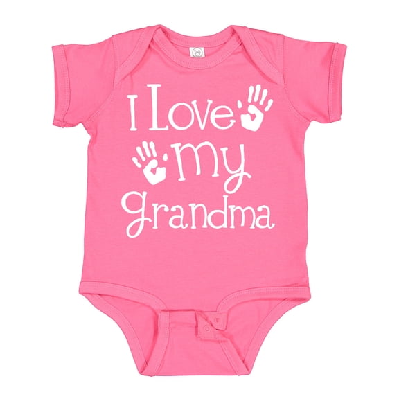 Inktastic I Love My Grandma Grandchild Boys or Girls Baby Bodysuit